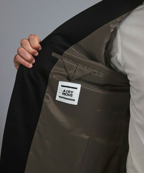 gotairiku / ゴタイリク テーラードジャケット | 新柄/セットアップ対応【洗える/ストレッチ/シワになりにくい】ウォッシャブルジャージー セットアップジャケット_柄(25年モデル) | 詳細15