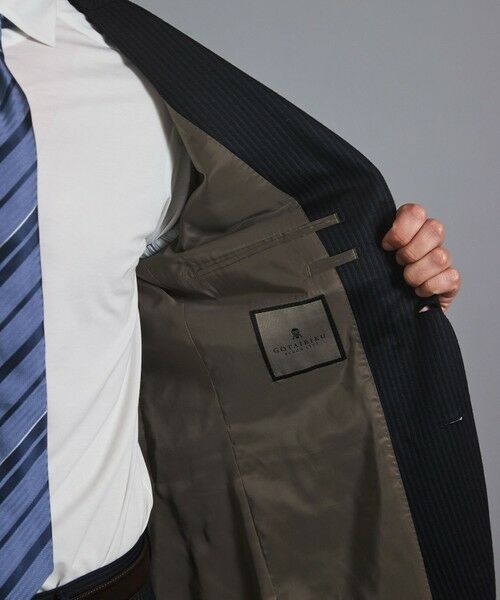 gotairiku / ゴタイリク テーラードジャケット | 新柄/セットアップ対応【洗える/ストレッチ/シワになりにくい】ウォッシャブルジャージー セットアップジャケット_柄(25年モデル) | 詳細25