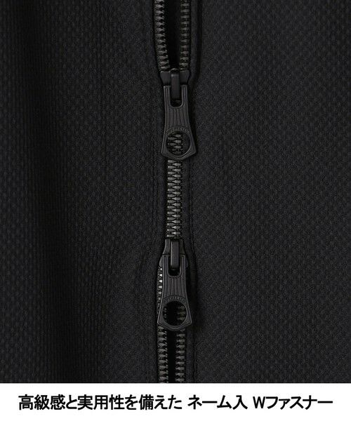 gotairiku / ゴタイリク その他アウター | 仕事で着られる【シワになりにくい/洗える/ストレッチ/吸水速乾】バブルテック フーデッドブルゾン | 詳細11