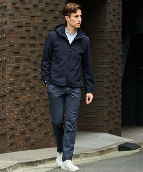 gotairiku / ゴタイリク その他アウター | 仕事で着られる【シワになりにくい/洗える/ストレッチ/吸水速乾】バブルテック フーデッドブルゾン | 詳細28