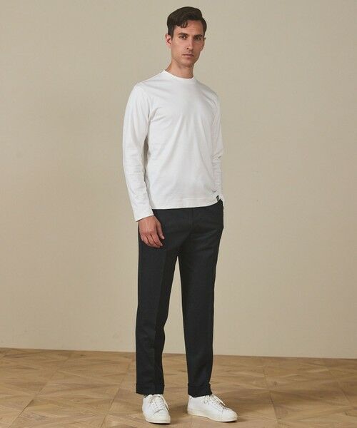 gotairiku / ゴタイリク カットソー | 【綿100％】カバーネック ドレスTシャツ_ロング | 詳細12