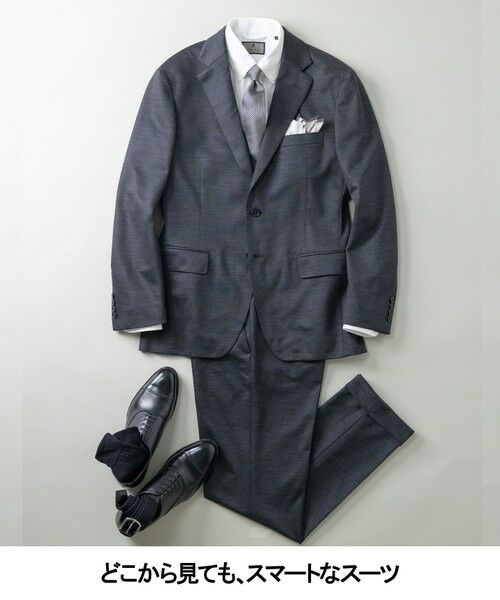 gotairiku / ゴタイリク その他パンツ | セットアップ対応【洗える/ストレッチ/シワになりにくい】ウォッシャブルジャージー セットアップパンツ_無地（25年モデル） | 詳細3