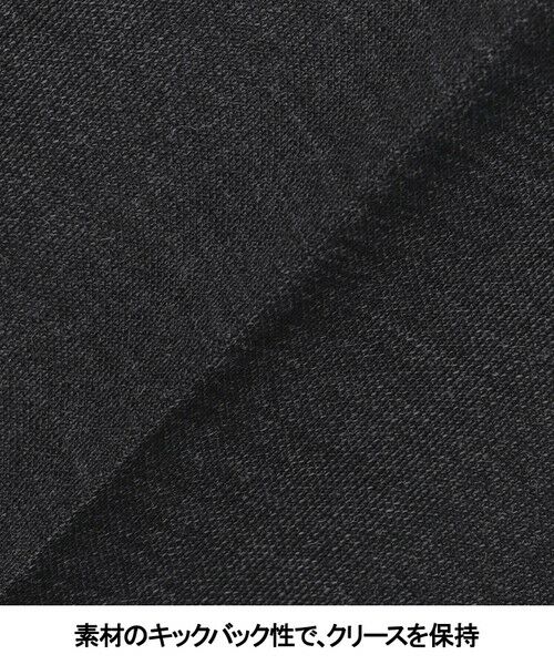 gotairiku / ゴタイリク その他パンツ | セットアップ対応【洗える/ストレッチ/シワになりにくい】ウォッシャブルジャージー セットアップパンツ_無地（25年モデル） | 詳細5