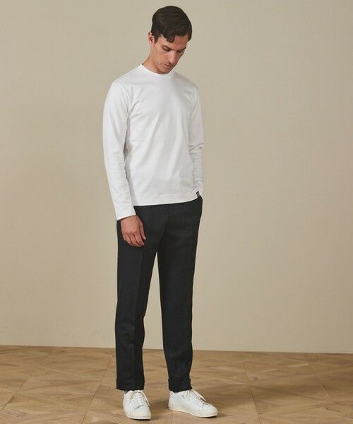 gotairiku / ゴタイリク その他パンツ | 【保温性/ストレッチ/シワになりにくい】サキソニーストレッチパンツ_ノータック(25年モデル） | 詳細4