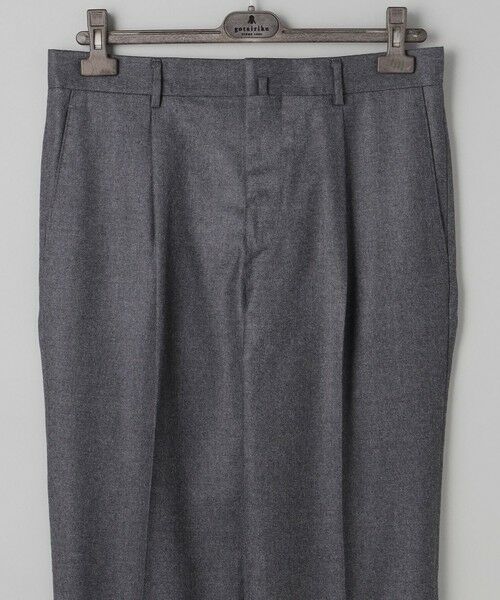 gotairiku / ゴタイリク その他パンツ | 【保温性/ストレッチ/シワになりにくい】サキソニーストレッチパンツ_1タック(25年モデル） | 詳細2