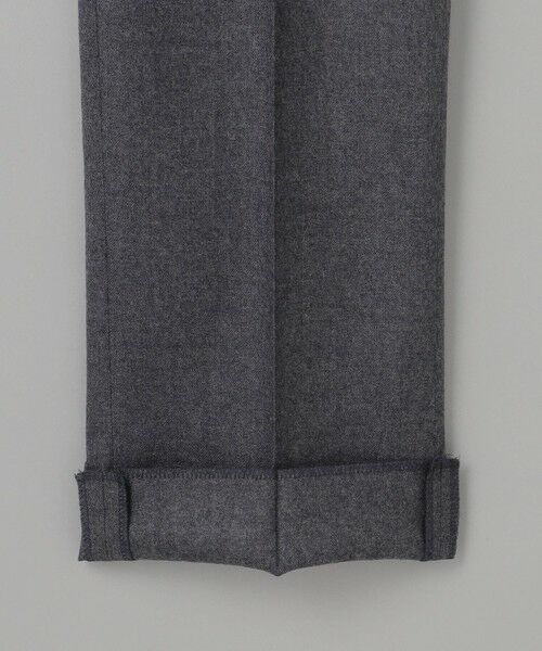 gotairiku / ゴタイリク その他パンツ | 【保温性/ストレッチ/シワになりにくい】サキソニーストレッチパンツ_1タック(25年モデル） | 詳細6