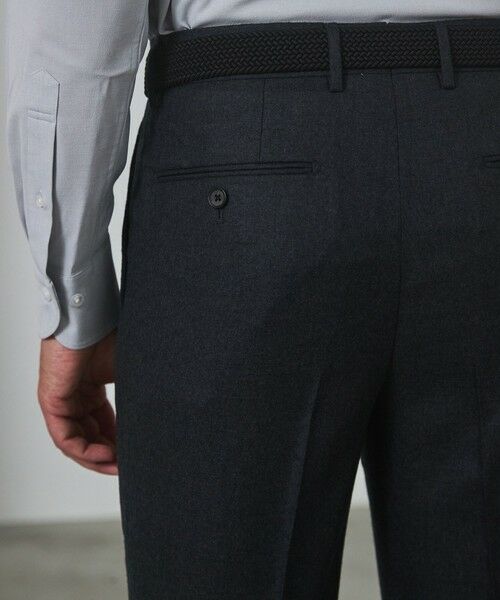 gotairiku / ゴタイリク その他パンツ | 【保温性/ストレッチ/シワになりにくい】サキソニーストレッチパンツ_1タック(25年モデル） | 詳細17