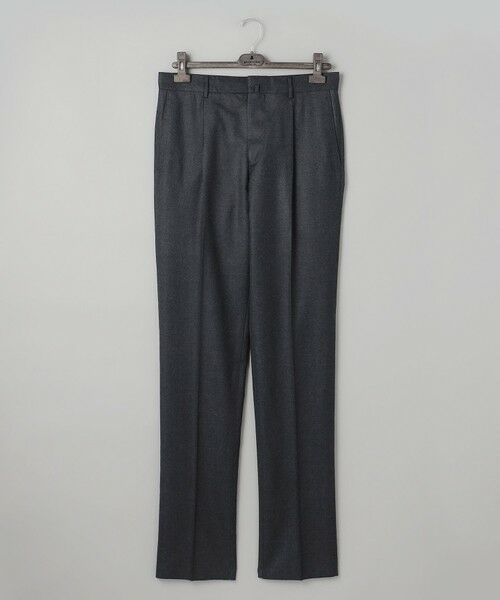 gotairiku / ゴタイリク その他パンツ | 【保温性/ストレッチ/シワになりにくい】サキソニーストレッチパンツ_1タック(25年モデル） | 詳細18