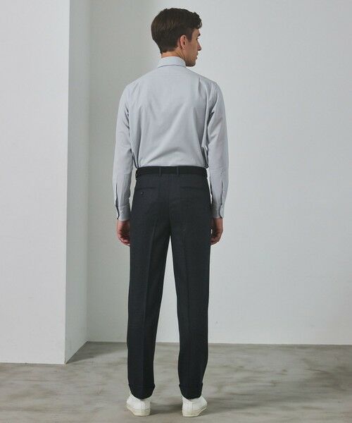 gotairiku / ゴタイリク その他パンツ | 【保温性/ストレッチ/シワになりにくい】サキソニーストレッチパンツ_1タック(25年モデル） | 詳細13