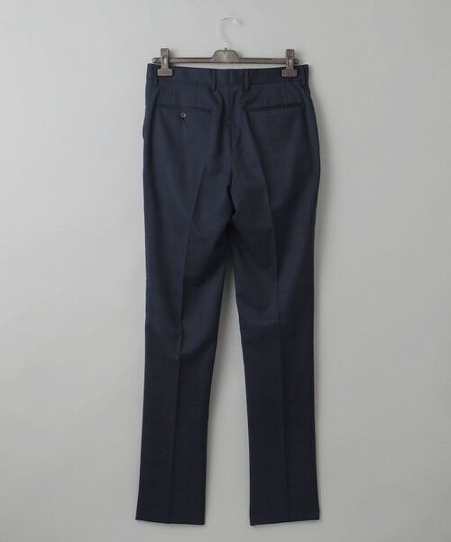 gotairiku / ゴタイリク セットアップ | 横に伸びる【TasmaniaWool/タマニアウール】ストレッチ スーツ__ネイビー格子柄 | 詳細12