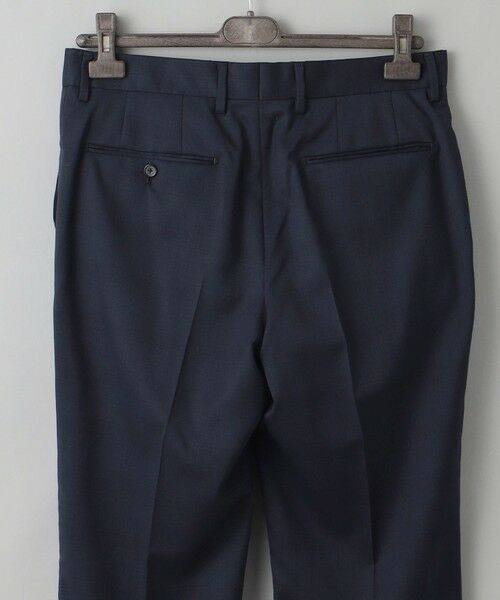 gotairiku / ゴタイリク セットアップ | 横に伸びる【TasmaniaWool/タマニアウール】ストレッチ スーツ__ネイビー格子柄 | 詳細14