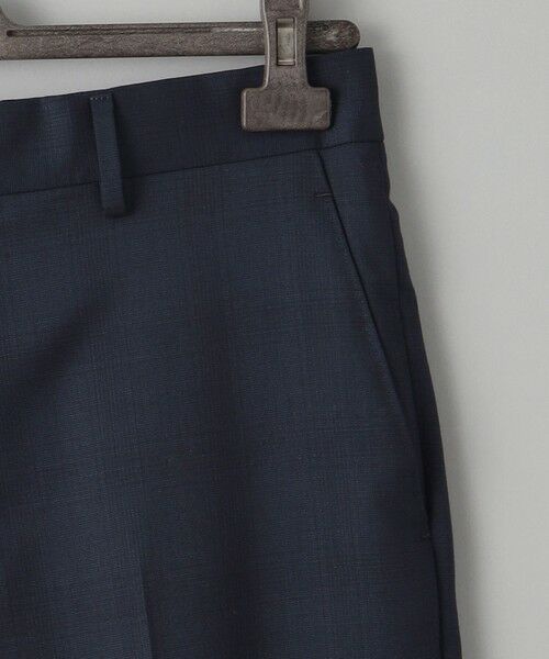 gotairiku / ゴタイリク セットアップ | 横に伸びる【TasmaniaWool/タマニアウール】ストレッチ スーツ__ネイビー格子柄 | 詳細15