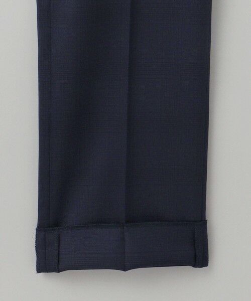 gotairiku / ゴタイリク セットアップ | 横に伸びる【TasmaniaWool/タマニアウール】ストレッチ スーツ__ネイビー格子柄 | 詳細17