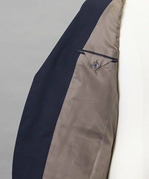 gotairiku / ゴタイリク セットアップ | 横に伸びる【TasmaniaWool/タマニアウール】ストレッチ スーツ__ネイビー格子柄 | 詳細9