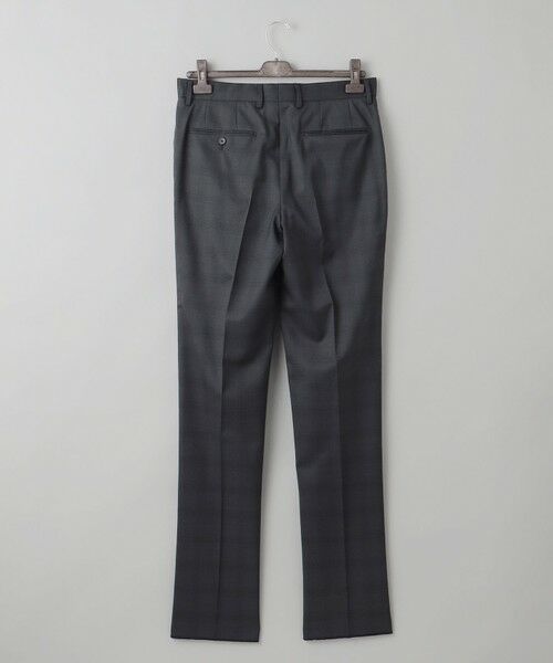 gotairiku / ゴタイリク セットアップ | 横に伸びる【TasmaniaWool/タマニアウール】ストレッチ スーツ_グレー格子柄 | 詳細12