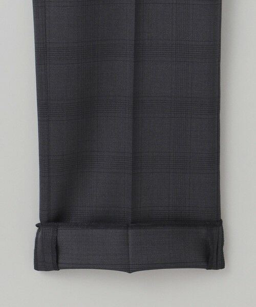 gotairiku / ゴタイリク セットアップ | 横に伸びる【TasmaniaWool/タマニアウール】ストレッチ スーツ_グレー格子柄 | 詳細17