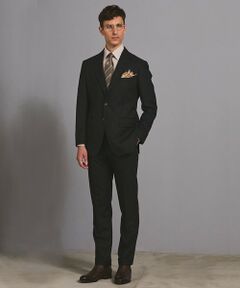 gotairiku / ゴタイリク セットアップ | シワになりにくい【御幸毛織/みゆきけおり】DRY SPINNER(ドライスピナー)スーツ_ブラック