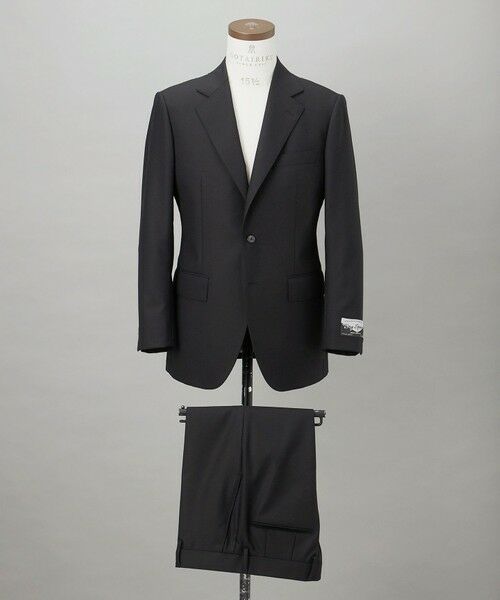 gotairiku / ゴタイリク セットアップ | シワになりにくい【御幸毛織/みゆきけおり】DRY SPINNER(ドライスピナー)スーツ_ブラック | 詳細1
