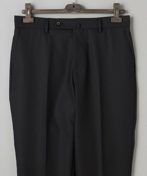 gotairiku / ゴタイリク セットアップ | シワになりにくい【御幸毛織/みゆきけおり】DRY SPINNER(ドライスピナー)スーツ_ブラック | 詳細14