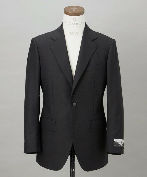 gotairiku / ゴタイリク セットアップ | シワになりにくい【御幸毛織/みゆきけおり】DRY SPINNER(ドライスピナー)スーツ_ブラック | 詳細2