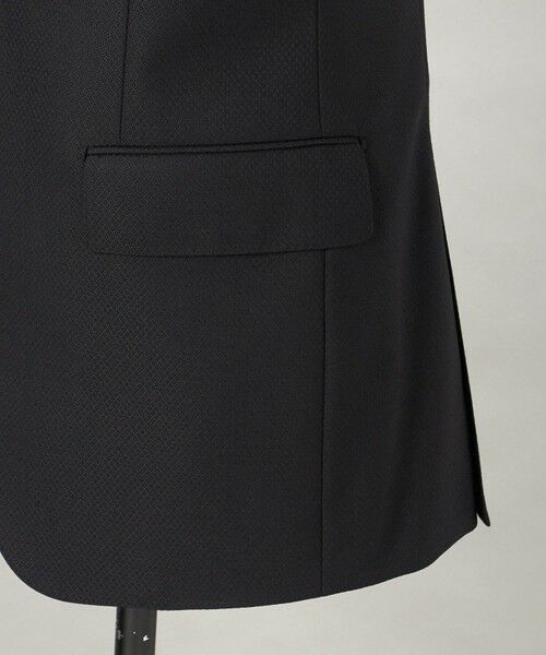 gotairiku / ゴタイリク セットアップ | シワになりにくい【御幸毛織/みゆきけおり】DRY SPINNER(ドライスピナー)スーツ_ブラック | 詳細6