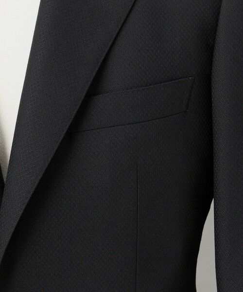 gotairiku / ゴタイリク セットアップ | シワになりにくい【御幸毛織/みゆきけおり】DRY SPINNER(ドライスピナー)スーツ_ブラック | 詳細7