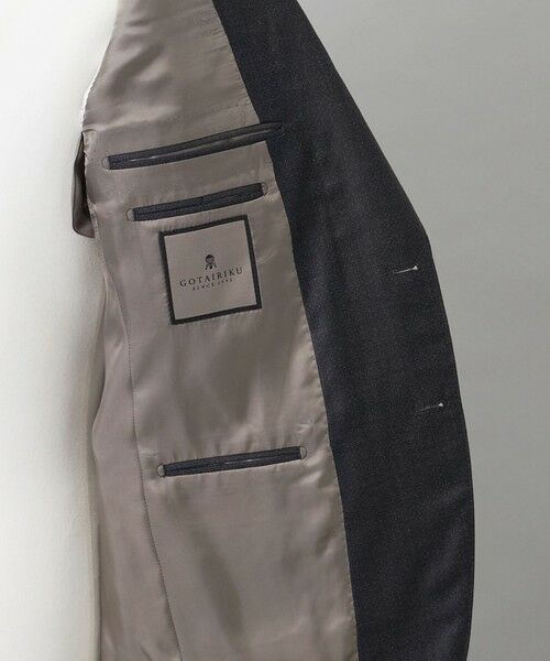 gotairiku / ゴタイリク セットアップ | 【Loro Piana Fabric】365 通年スーツ(グレー×格子) | 詳細10