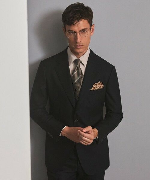 gotairiku / ゴタイリク ネクタイ | GOTAIRIKU別注【日本製】シルク ネクタイ_レジメンタル柄 | 詳細4