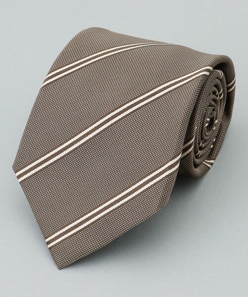 gotairiku / ゴタイリク ネクタイ | GOTAIRIKU別注【日本製】シルク ネクタイ_レジメンタル柄 | 詳細7