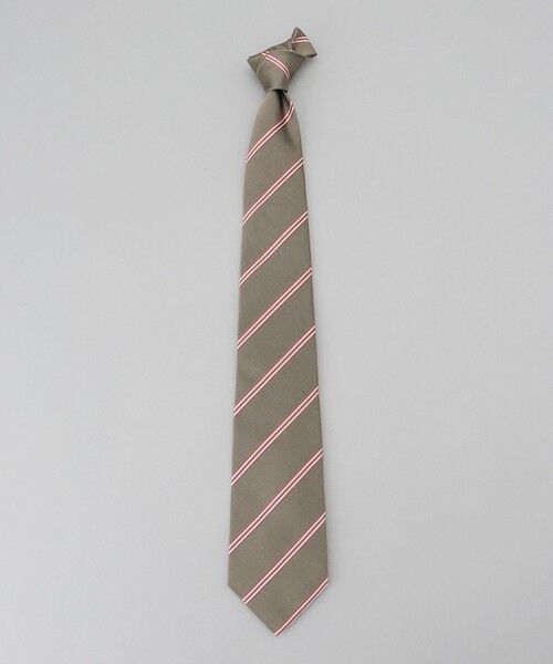 gotairiku / ゴタイリク ネクタイ | GOTAIRIKU別注【日本製】シルク ネクタイ_レジメンタル柄 | 詳細10