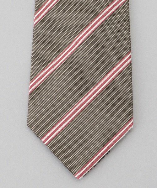 gotairiku / ゴタイリク ネクタイ | GOTAIRIKU別注【日本製】シルク ネクタイ_レジメンタル柄 | 詳細8