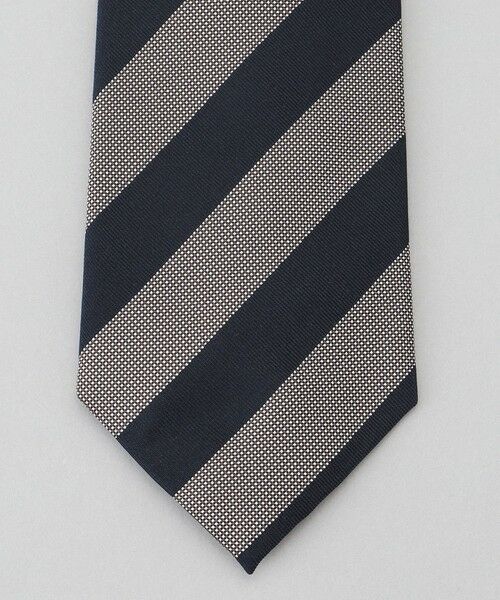 gotairiku / ゴタイリク ネクタイ | GOTAIRIKU別注【日本製】シルク ネクタイ_レジメンタル柄 | 詳細1