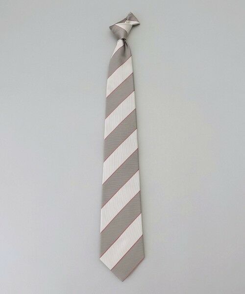 gotairiku / ゴタイリク ネクタイ | GOTAIRIKU別注【日本製】シルク ネクタイ_レジメンタル柄 | 詳細3