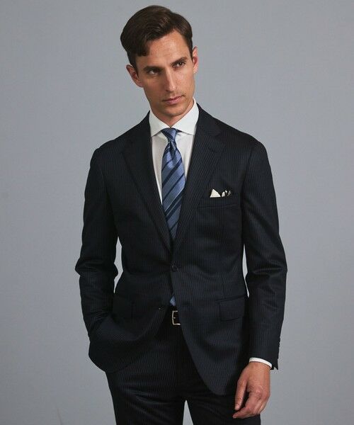 gotairiku / ゴタイリク ネクタイ | GOTAIRIKU別注【日本製】シルク ネクタイ_レジメンタル柄 | 詳細2