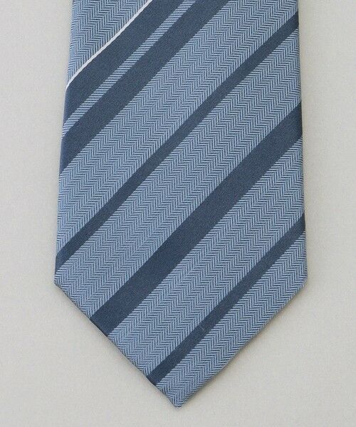 gotairiku / ゴタイリク ネクタイ | GOTAIRIKU別注【日本製】シルク ネクタイ_レジメンタル柄 | 詳細4