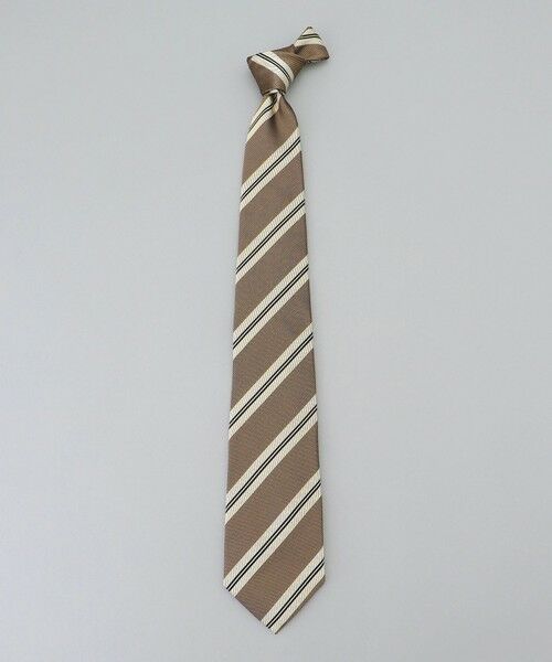 gotairiku / ゴタイリク ネクタイ | GOTAIRIKU別注【日本製】シルク ネクタイ_レジメンタル柄 | 詳細3