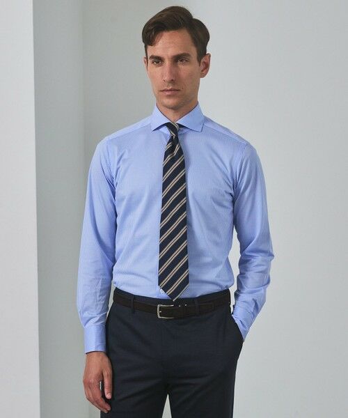 gotairiku / ゴタイリク ネクタイ | GOTAIRIKU別注【日本製】シルク ネクタイ_レジメンタル柄 | 詳細1