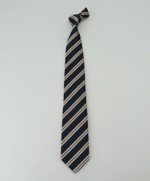 gotairiku / ゴタイリク ネクタイ | GOTAIRIKU別注【日本製】シルク ネクタイ_レジメンタル柄 | 詳細7
