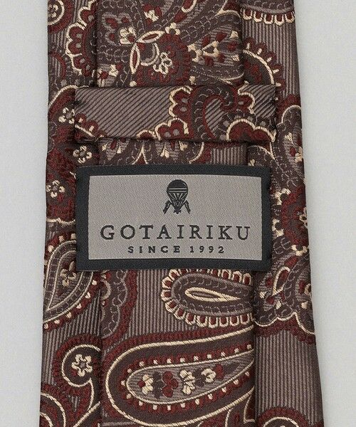 gotairiku / ゴタイリク ネクタイ | GOTAIRIKU別注【MANTERO/マンテロ】ネクタイ_ペイズリー柄 | 詳細4
