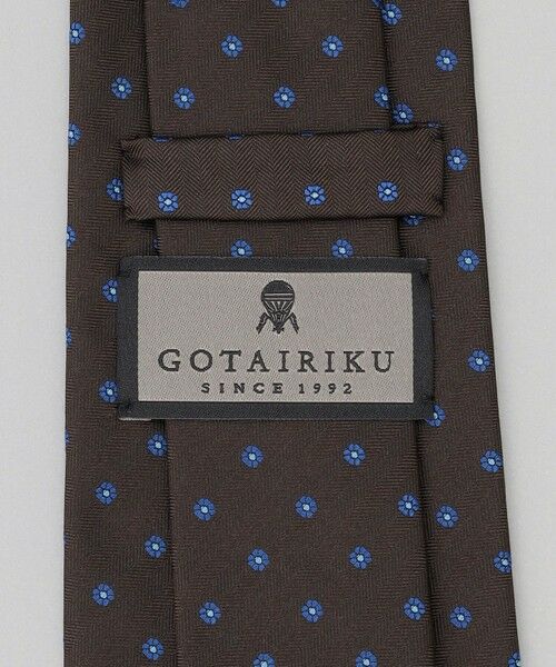 gotairiku / ゴタイリク ネクタイ | GOTAIRIKU別注【MANTERO/マンテロ】ネクタイ_小紋柄 | 詳細4