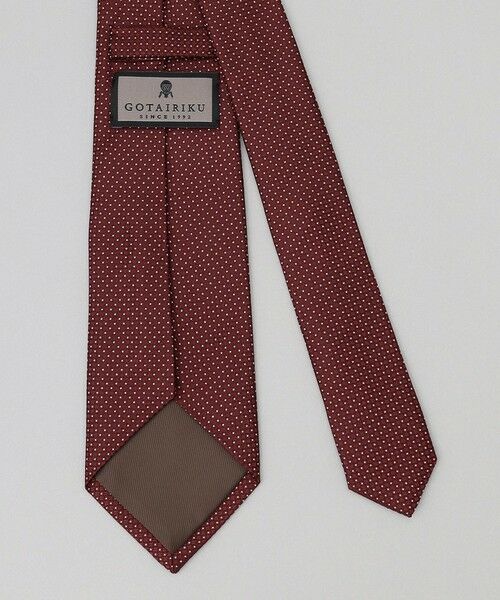gotairiku / ゴタイリク ネクタイ | GOTAIRIKU別注【MANTERO/マンテロ】ネクタイ_ドット柄 | 詳細2