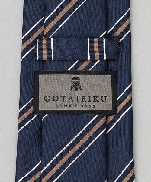 gotairiku / ゴタイリク ネクタイ | GOTAIRIKU別注【MANTERO/マンテロ】ネクタイ_レジメンタル | 詳細4