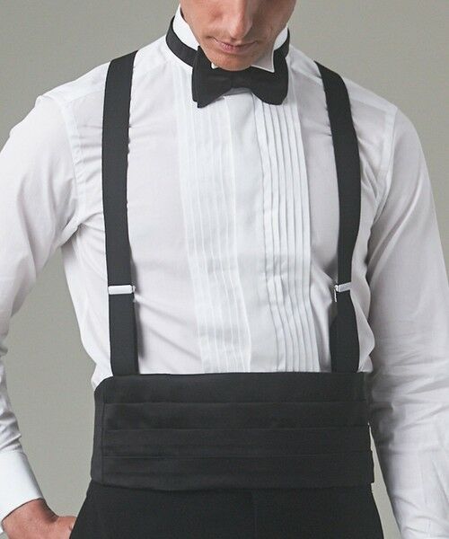 gotairiku/ゴタイリク 【WEAR BLACK】フォーマル用 ボウタイ カマーバンドセット ブラック系 F gotairiku/ゴタイリク 【WEAR BLACK】フォーマル用 ボウタイ カマーバンドセット ブラック系 F