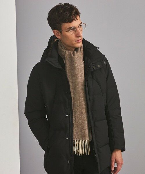 gotairiku / ゴタイリク マフラー・ショール・スヌード・ストール | 【カシミヤ100％】 幅広 マフラー_ヘリンボーン柄(40×180) | 詳細5