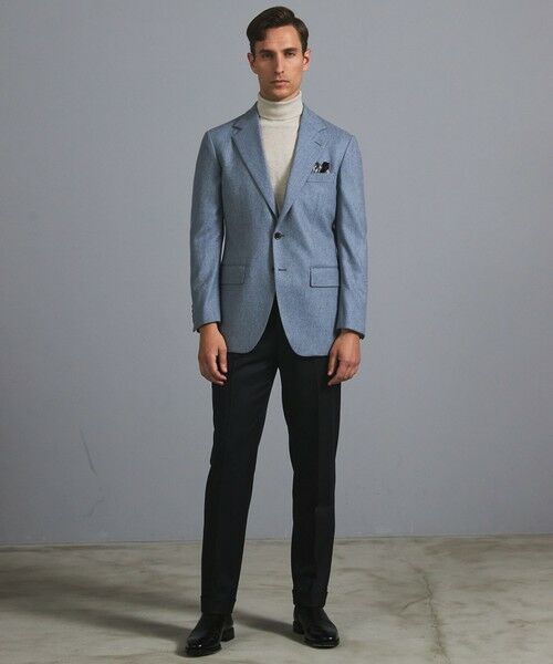 gotairiku / ゴタイリク テーラードジャケット | 新色追加【一部ストレッチ】カシミヤブレンド 定番ツイードジャケット(25年モデル) | 詳細9