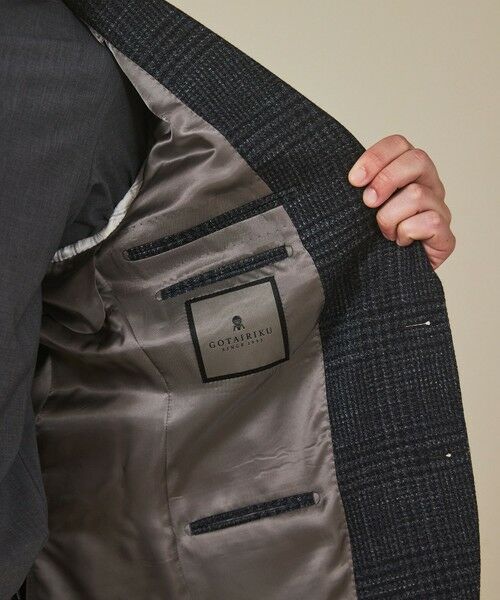gotairiku / ゴタイリク テーラードジャケット | 【Ermenegild Zegna/ゼニア】トロフェオ カシミヤ ジャケット_グレーチェック | 詳細10