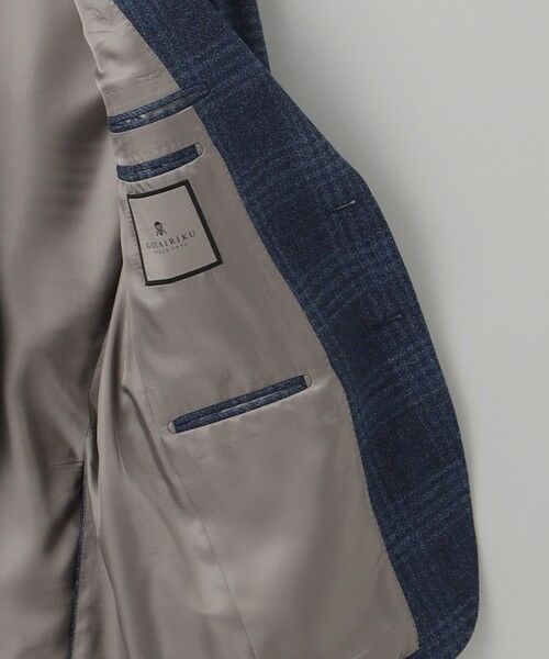 gotairiku / ゴタイリク テーラードジャケット | 【Ermenegild Zegna/ゼニア】トロフェオ カシミヤ ジャケット_ネイビーチェック | 詳細15