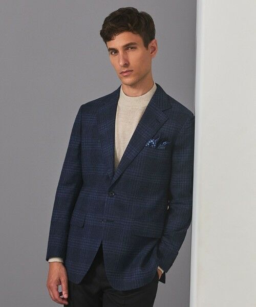 gotairiku / ゴタイリク テーラードジャケット | 【Ermenegild Zegna/ゼニア】トロフェオ カシミヤ ジャケット_ネイビーチェック | 詳細3