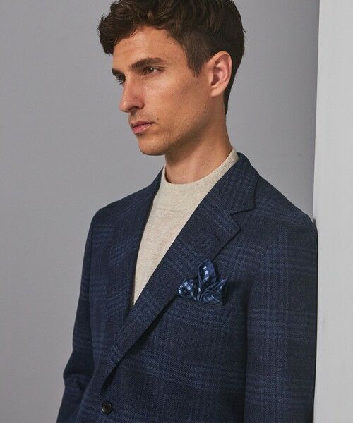 gotairiku / ゴタイリク テーラードジャケット | 【Ermenegild Zegna/ゼニア】トロフェオ カシミヤ ジャケット_ネイビーチェック | 詳細5