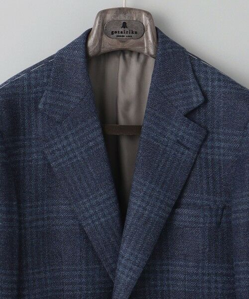 gotairiku / ゴタイリク テーラードジャケット | 【Ermenegild Zegna/ゼニア】トロフェオ カシミヤ ジャケット_ネイビーチェック | 詳細8